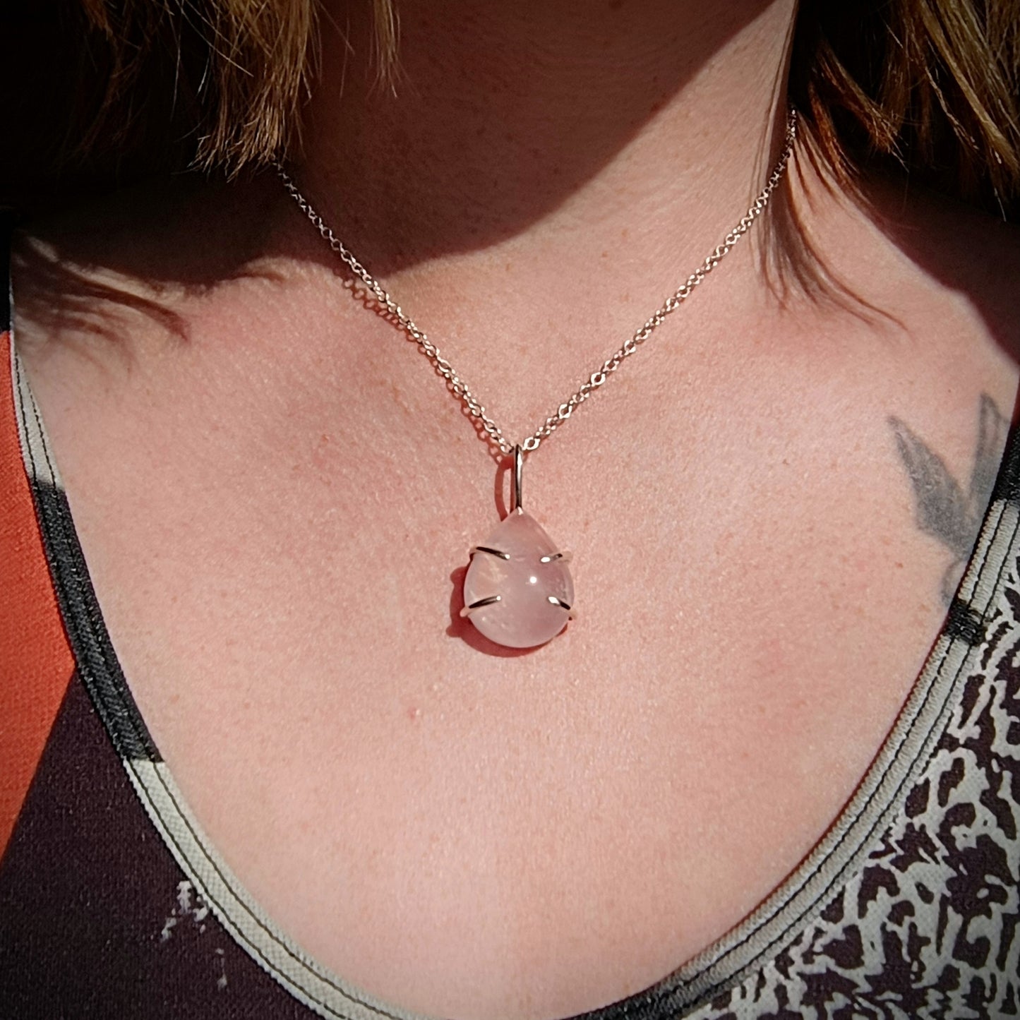 Rose Quartz Pendant