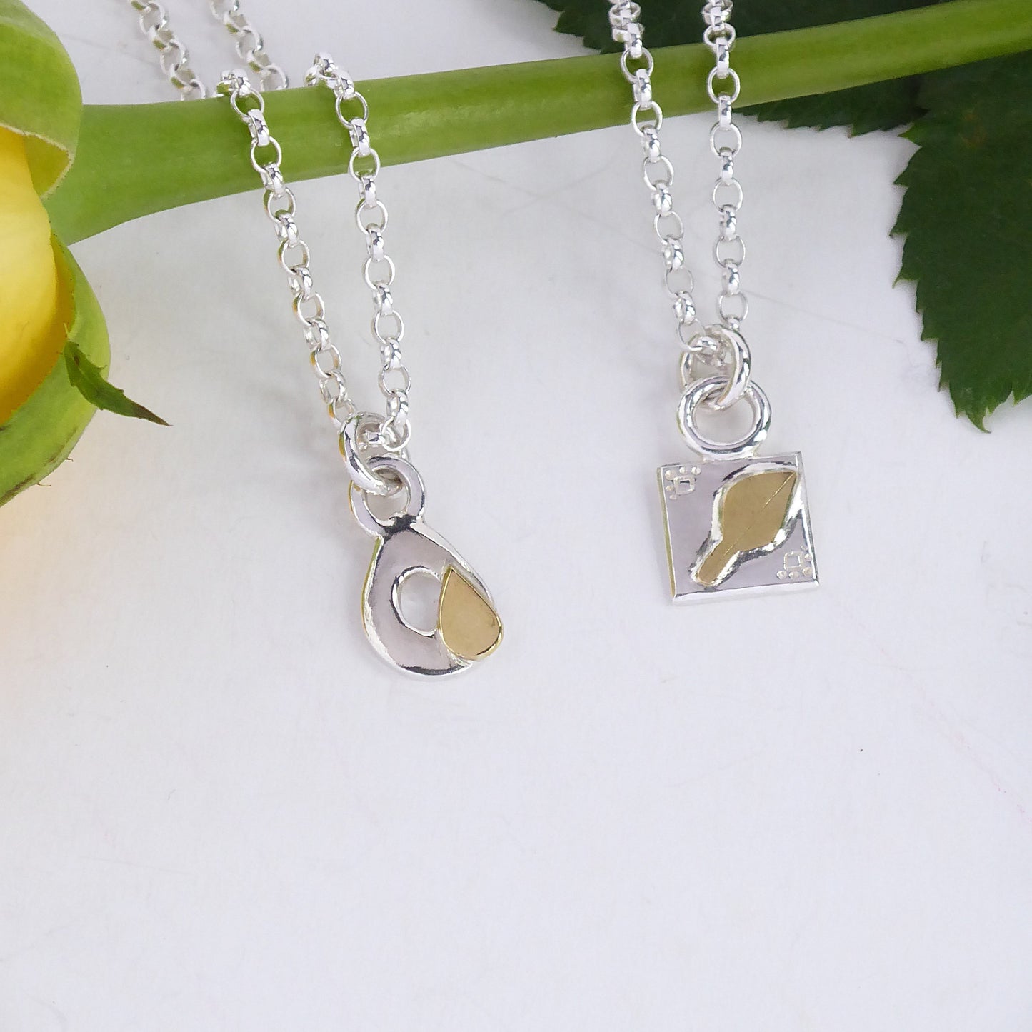 Teardrop Charm Bracelet