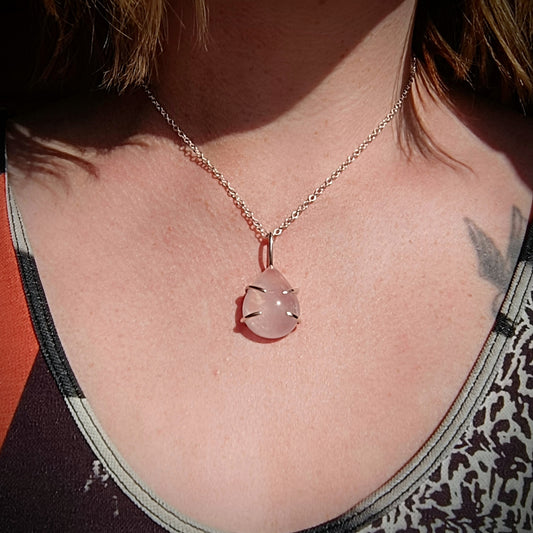 Rose Quartz Pendant